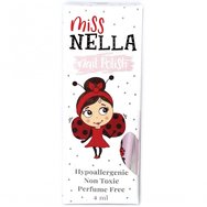 Miss Nella Peel Off Nail Polish Code 775-02, 4ml - Bubble Gum