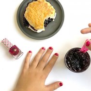 Miss Nella Peel Off Nail Polish код 775-08, 4ml - Jazzberry Jam