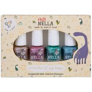 Miss Nella Promo Dino Set Peel Off Nail Polishes 4x4ml