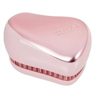 Tangle Teezer Compact Styler Hairbrush for Straight & Curly Hair 1 бр -  Pink Matte Chrome