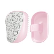 Tangle Teezer Compact Styler On The Go Skinny Dip Relaxed Cat Четка за коса 1 парче Tangle Teezer Compact Styler On The Go Skinny Dip Relaxed Cat Четка за коса 1 парче
