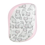 Tangle Teezer Compact Styler On The Go Skinny Dip Relaxed Cat Четка за коса 1 парче Tangle Teezer Compact Styler On The Go Skinny Dip Relaxed Cat Четка за коса 1 парче