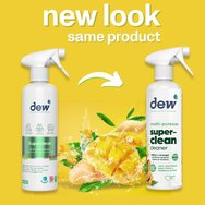 Dew Anti-Bacterial Not Toxic & Mineral Based Multi Purpose Superclean Cleaner 500ml