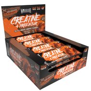 Warrior Creatine & Protein Bar Хранителна добавка – зърнен бар с високо съдържание на суроватъчен протеин & креатин за сила, енергия & издръжливост с вкус на брауни със солен карамел 75gr - Salted Caramel Brownie Flavoured Warrior Creatine & Protein Bar Хранителна добавка – зърнен бар с високо съдържание на суроватъчен протеин & креатин за сила, енергия & издръжливост с вкус на брауни със солен карамел 75gr - Salted Caramel Brownie Flavoured