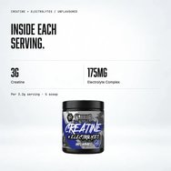 Warrior Creatine & Electrolytes Unflavoured Хранителна добавка с микронизиран креатин монохидрат и електролити за повишаване на мускулната сила, издръжливостта, енергията & хидратацията, без вкус 360g Warrior Creatine & Electrolytes Unflavoured Хранителна добавка с микронизиран креатин монохидрат и електролити за повишаване на мускулната сила, издръжливостта, енергията & хидратацията, без вкус 360g