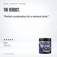 Warrior Creatine & Electrolytes Unflavoured Хранителна добавка с микронизиран креатин монохидрат и електролити за повишаване на мускулната сила, издръжливостта, енергията & хидратацията, без вкус 360g Warrior Creatine & Electrolytes Unflavoured Хранителна добавка с микронизиран креатин монохидрат и електролити за повишаване на мускулната сила, издръжливостта, енергията & хидратацията, без вкус 360g