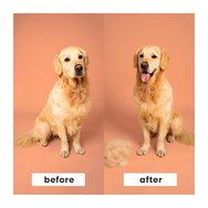 Pet Teezer De-Shedding & Dog Grooming Brush 1 Брой - Ciel/ Pink