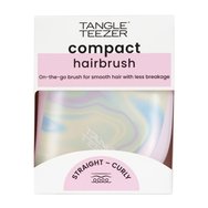 Tangle Teezer Compact Styler Hairbrush for Straight & Curly Hair 1 бр - Ice Cream Swirl