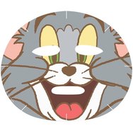 Mad Beauty Tom & Jerry Cosmetic Sheet Mask 1 бр - Tom