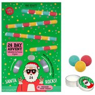 Mad Beauty Cool Yule Bath Fizzer Advent Calendar 24 бр & Lip Balm Frosted Berries 12g