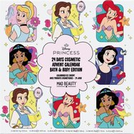 Mad Beauty Disney Princess 24 Days Cosmetic Advent Calendar Bath & Body Edition 1 бр