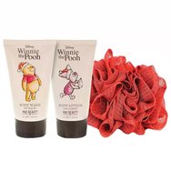 Mad Beauty Promo Winnie The Pooh Honey Fragrance Body Wash 75ml & Body Lotion 75ml & Подарък Body Exfoliator 1 бр