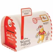 Mad Beauty Promo Winnie The Pooh Honey Fragrance Body Wash 75ml & Body Lotion 75ml & Подарък Body Exfoliator 1 бр - Хидратиращ душ гел за мека кожа с аромат на мед и хидратиращ лосион за гладка кожа с аромат на мед