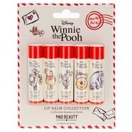 Mad Beauty Winnie The Pooh Festive Collection Lip Balm 5 бр - Хидратиращи масла за устни, вдъхновени от героя на Дисни Мечо Пух Mad Beauty Winnie The Pooh Festive Collection Lip Balm 5 бр - Хидратиращи масла за устни, вдъхновени от героя на Дисни Мечо Пух