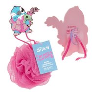 Mad Beauty Body Exfoliator Stitch Pamper 1 бр & Подарък Fun Self-Care Аксесоар