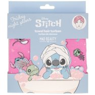 Mad Beauty Stitch Pamper Hair Turban 1 бр - Абсорбираща кърпа за коса Stitch Character