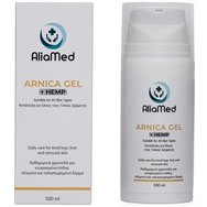 AliaMed Arnica Gel & Hemp Охлаждащ гел с екстракт от Arnica & масло от коноп за ежедневна грижа за уморени крака, стъпала & натоварена кожа 100ml AliaMed Arnica Gel & Hemp Охлаждащ гел с екстракт от Arnica & масло от коноп за ежедневна грижа за уморени крака, стъпала & натоварена кожа 100ml