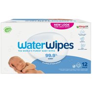 WaterWipes Baby Wipes 0m+, 720 бр - Ароматизирани бебешки кърпички с 99,9% вода и 0,01% екстракт от семки на грейпфрут WaterWipes Baby Wipes 0m+, 720 бр - Ароматизирани бебешки кърпички с 99,9% вода и 0,01% екстракт от семки на грейпфрут