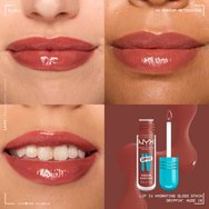 Nyx Professional Makeup Lip Iv Hydrating Gloss Stain 12-часов хидратиращ крем за устни с богат блясък и интензивен цвят 5ml - 18 Drippin\' Nude Nyx Professional Makeup Lip Iv Hydrating Gloss Stain 12-часов хидратиращ крем за устни с богат блясък и интензивен цвят 5ml - 18 Drippin\' Nude