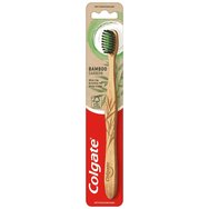 Colgate Bamboo Carbon Slim Tip Bristles For Deep Clean Soft Toothbrush 1 брой - Мека четка за зъби, идеална за дълбоко & нежно почистване