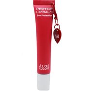 Aloe Colors Peptide Sun Protection Lip Balm Хидратиращ балсам за устни със слънцезащита, който дарява комфорт, подхранване & впечатляващ блясък с аромат на ягода 15ml - Strawberry Milkshake Aloe Colors Peptide Sun Protection Lip Balm Хидратиращ балсам за устни със слънцезащита, който дарява комфорт, подхранване & впечатляващ блясък с аромат на ягода 15ml - Strawberry Milkshake