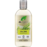 Dr Organic Tea Tree Shampoo 265ml - Органичен шампоан за чаено дърво за успокояване и овлажняване на скалпа, нормално мазна коса Dr Organic Tea Tree Shampoo 265ml - Органичен шампоан за чаено дърво за успокояване и овлажняване на скалпа, нормално мазна коса
