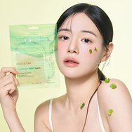 Kocostar Cica Fit & Centella Asiatica Water Hydrogel Melt Mask Хидратираща Маска за Лице за Грижа за Чувствителна Кожа 25ml