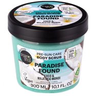 Organic Shop Pre-Sun Care Paradise Found Coco & Majestic Monoi Body Scrub Хидратиращ скраб за тяло с екзотичен аромат на кокос и моной 300ml 