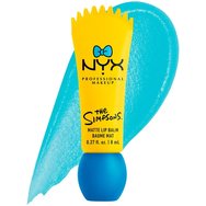 Nyx Professional Makeup The Simpsons Smushy Matte Lip Balm Хидратиращ балсам за устни за блясък и наситен цвят 8ml - Peekaboo Blue Nyx Professional Makeup The Simpsons Smushy Matte Lip Balm Хидратиращ балсам за устни за блясък и наситен цвят 8ml - Peekaboo Blue