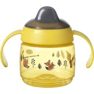 Tommee Tippee Superstar Bacshield Weaning Sippee Cup 4m+ Образователна пластмасова чаша с чучур за малки деца 190ml