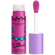 Nyx Professional Makeup The Simpsons Juicy Blush Liquide Хидратиращ Течен Руж за Свежа Кожа до 24 часа за Сияен Финиш 8ml - Lavender Sass