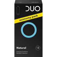Duo Natural Premium Condoms Economy Pack 18 бр