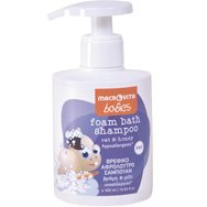 Macrovita Babies Foam Bath Shampoo Бебешки душ гел - шампоан 2 в 1 с овес и мед от 0-36 месеца 300 мл Macrovita Babies Foam Bath Shampoo Бебешки душ гел - шампоан 2 в 1 с овес и мед от 0-36 месеца 300 мл