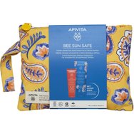 Apivita Promo Bee Sun Safe Hydra Sensitive Soothing Face Cream Spf50+, 50ml & Подарък After Sun Cool & Sooth Gel-Cream Travel Size 100ml, торбичка 1 бр