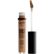 NYX Professional Makeup Can\'t Stop Won\'t Stop Contour Concealer 3.5ml 1 бр - 12.7 Neutral Tan