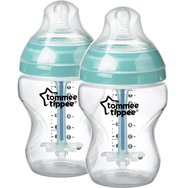 Tommee Tippee Advanced Anti-Colic Baby Bottle 0m+, 2x260ml, Код 42252586
