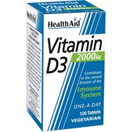 Health Aid Комплект Vitamin D3 2000iu 120tabs & Wintervits 30tabs