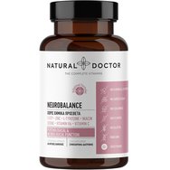 Natural Doctor Neurobalance Добавка с екстракт от Griffonia Simplicifolia, витамини, минерали и аминокиселини за нормалната функция на мозъка и нервната система 60 вег. капс