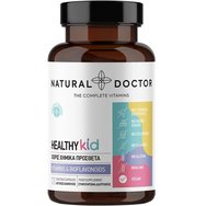 Natural Doctor Healthy Kid Хранителна добавка с витамини, минерали и биофлавоноиди за деца над 3 години за покриване на хранителни дефицити и възстановяване на хранителни вещества в мини капсули 120veg.cpas Natural Doctor Healthy Kid Хранителна добавка с витамини, минерали и биофлавоноиди за деца над 3 години за покриване на хранителни дефицити и възстановяване на хранителни вещества в мини капсули 120veg.cpas