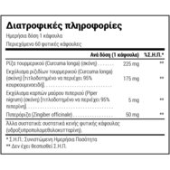 Natural Doctor Turmeric & Ginger Хранителна добавка с корен от куркума, екстракт от джинджифил и черен пипер със силни противовъзпалителни и антиоксидантни свойства 60veg.caps Natural Doctor Turmeric & Ginger Хранителна добавка с корен от куркума, екстракт от джинджифил и черен пипер със силни противовъзпалителни и антиоксидантни свойства 60veg.caps