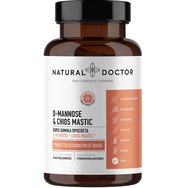 Natural Doctor D-Mannose & Chios Mastic Добавка с Манноза и Натурална Мастиха Хиос за Добрата Функция на Уринарния Тракт с Антимикробно Действие 90 капс.