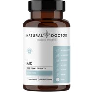 Natural Doctor NAC 300mg Добавка за Н-ацетил-L-цистеин (NAC), Подкрепяща Детоксикацията на Организма, Здравето на Черния Дроб и Дихателната Система 90 вегетариански капсули