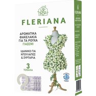 Power Health Fleriana Natural Aromatic for Clothes 3бр - Естествен ароматен за дрехи със 100% екстракт от жасмин Идеален за детски дрехи Power Health Fleriana Natural Aromatic for Clothes 3бр - Естествен ароматен за дрехи със 100% екстракт от жасмин Идеален за детски дрехи