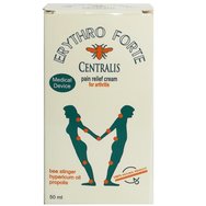 Erythro Forte Centralis Pain Relief Cream For Arthritis Крем при болка в ставите 50ml Erythro Forte Centralis Pain Relief Cream For Arthritis Крем при болка в ставите 50ml