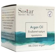 Sostar Хидратиращ крем за лице с алое, масло от арган и урея 50ml Sostar Хидратиращ крем за лице с алое, масло от арган и урея 50ml