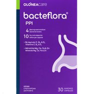 Olonea Bacteflora PPI Probiotics 30veg.caps - Хранителна добавка с пробиотици, витамини и минерали за лечение на PPI