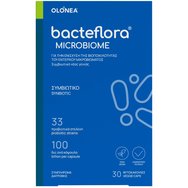 Olonea Bacteflora Microbiome Synbiotic 30veg.caps - Хранителна добавка с пробиотици за възстановяване на баланса на чревния микробиом Olonea Bacteflora Microbiome Synbiotic 30veg.caps - Хранителна добавка с пробиотици за възстановяване на баланса на чревния микробиом