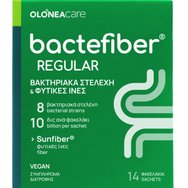 Olonea Bactefiber Regular 14 Sachets - Хранителна добавка с растителни фибри за облекчаване на запек