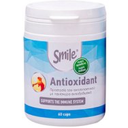 Smile Antioxidant Хранителна добавка с витамини, ензими, минерали и аминокиселини с мощно антиоксидантно действие и подкрепа на имунната система 60caps