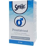 Smile Prostafriend Хранителна добавка с билкови и минерални екстракти за добро здраве на простатата и мъжката пикочно-полова система 60caps